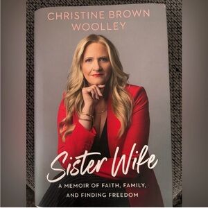 Sister Wife by Christine Brown Woolley - Red Jacket Hardcover Memoir